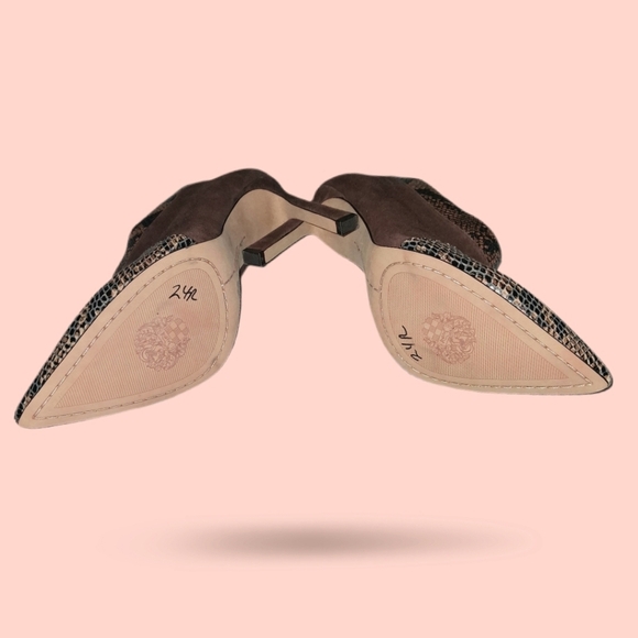 VINCE CAMUTO Women's Sempren Ankle Boot Brown and Black Size 8.5 New - Picture 10 of 15